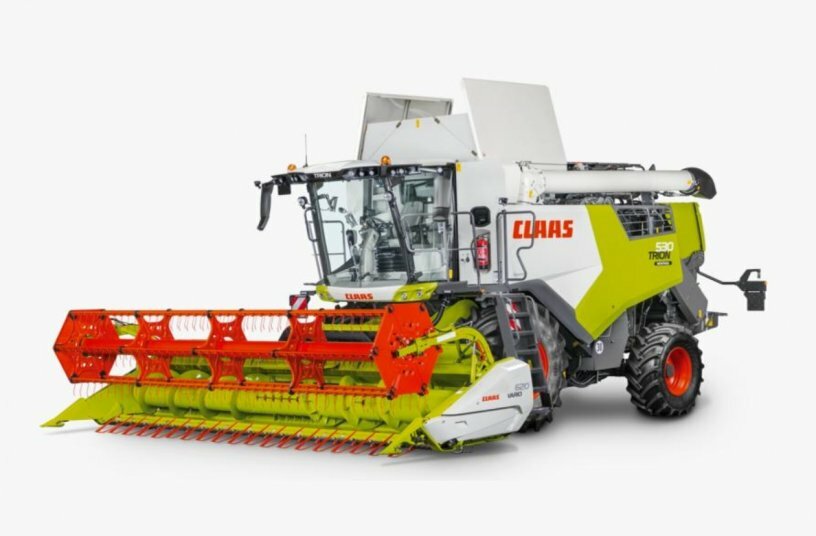 Claas Trion 530<br>IMAGE SOURCE: Claas
