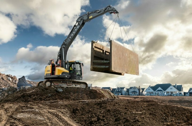 Premiere auf der CONEXPO 2026: der neue Volvo ECR255<br>BILDQUELLE: Volvo Construction Equipment