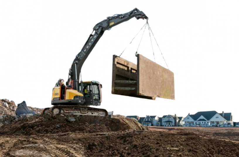 Volvo ECR255<br>IMAGE SOURCE: Volvo Construction Equipment