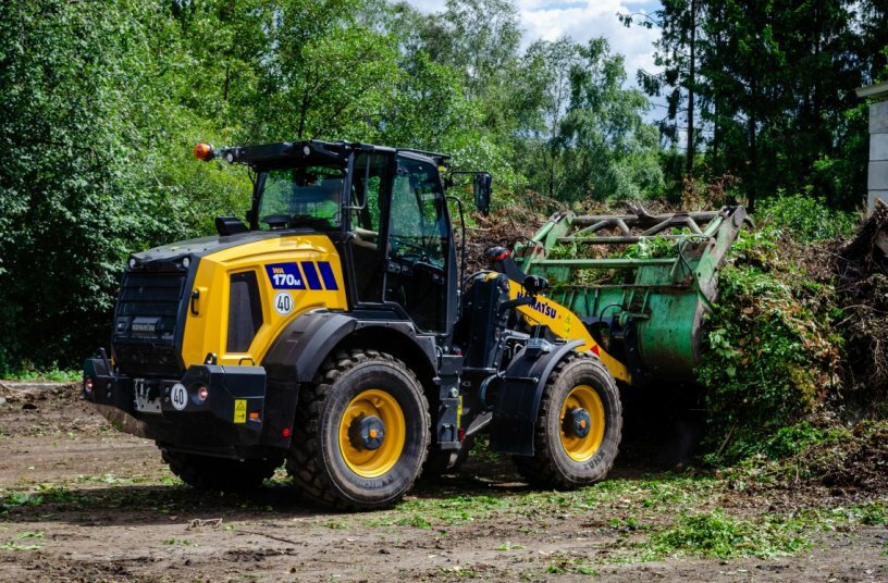 Komatsu WA170M-11<br>BILDQUELLE: Komatsu