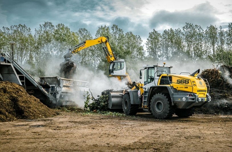 CO2-saving and more fuel efficient: The Liebherr XPower® wheel loaders impress with their power-split travel drive.<br>IMAGE SOURCE: Liebherr-Werk Bischofshofen GmbH