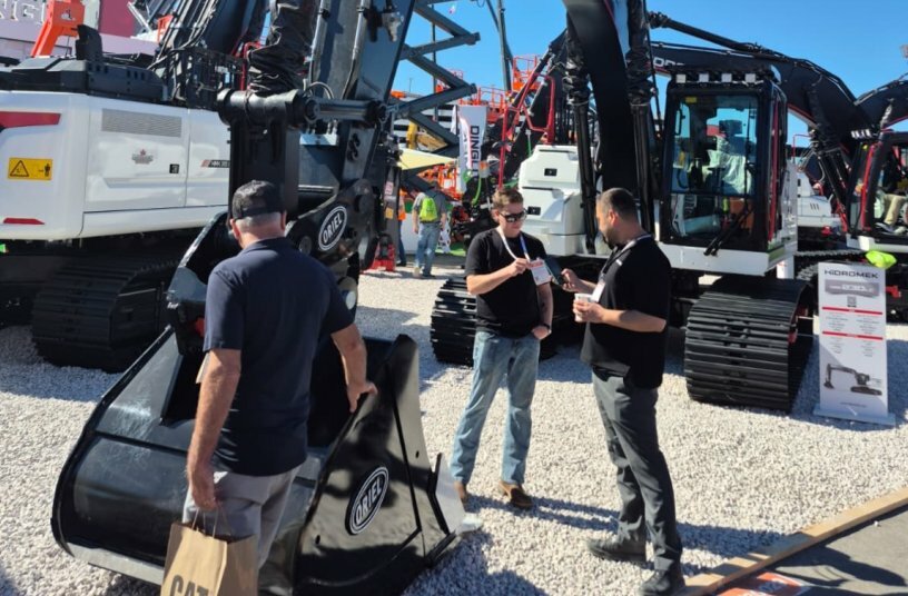 HİDROMEK brought its innovative solutions to the American market<br>IMAGE SOURCE: HİDROMEK