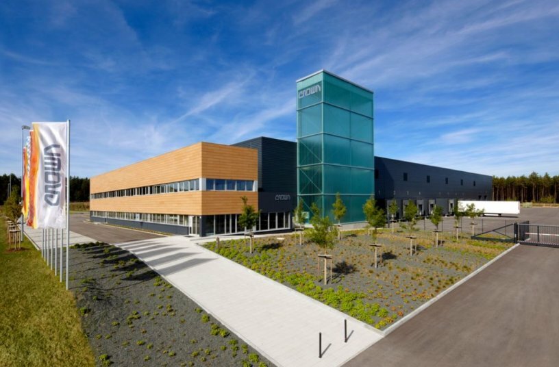 In 2014, Crown opened its second production plant in Roding.<br>IMAGE SOURCE: Crown