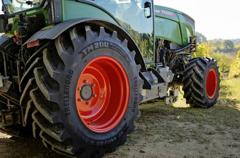 Trelleborg Tires präsentiert auf der Agritechnica 2025 den TM200 ProgressiveTraction®<br>BILDQUELLE: Trelleborg