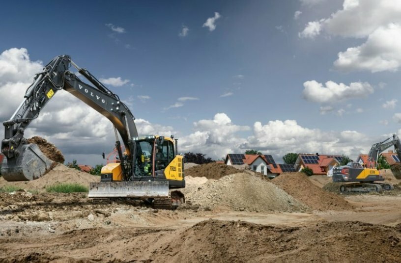Premiere auf der CONEXPO 2026: der neue Volvo ECR255<br>BILDQUELLE: Volvo Construction Equipment