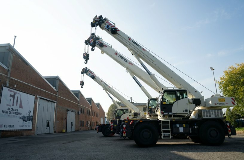 Raimondi’s Terex Rough Terrain set to present the TRT 55US at CONEXPO 2026<br>IMAGE SOURCE: Raimondi Cranes