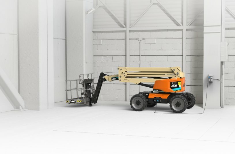 JLG EC450AJ Compact im Einsatz<br>BILDQUELLE: JLG