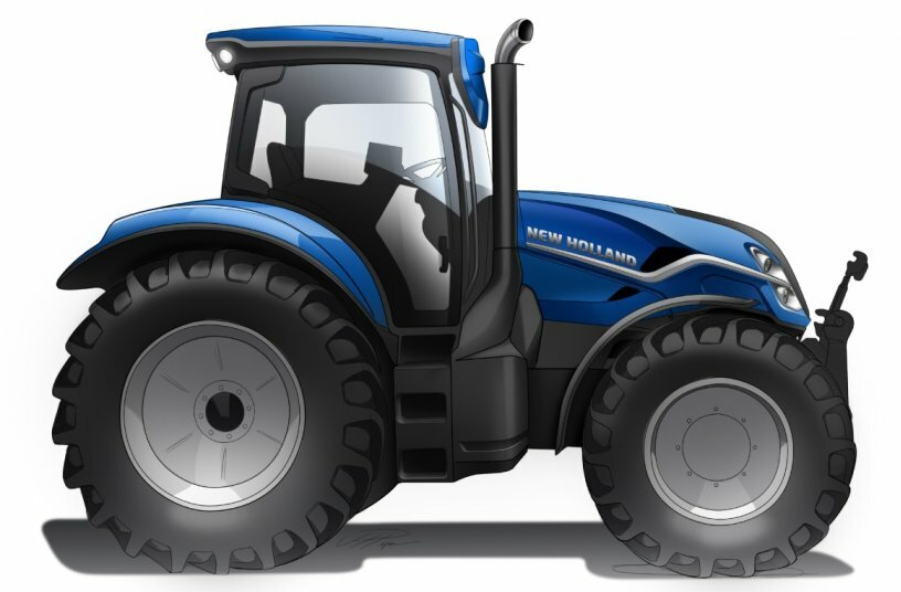 New Holland T7 Standard Wheelbase Wins Prestigious Red Dot Design Award<br>IMAGE SOURCE: New Holland Agriculture