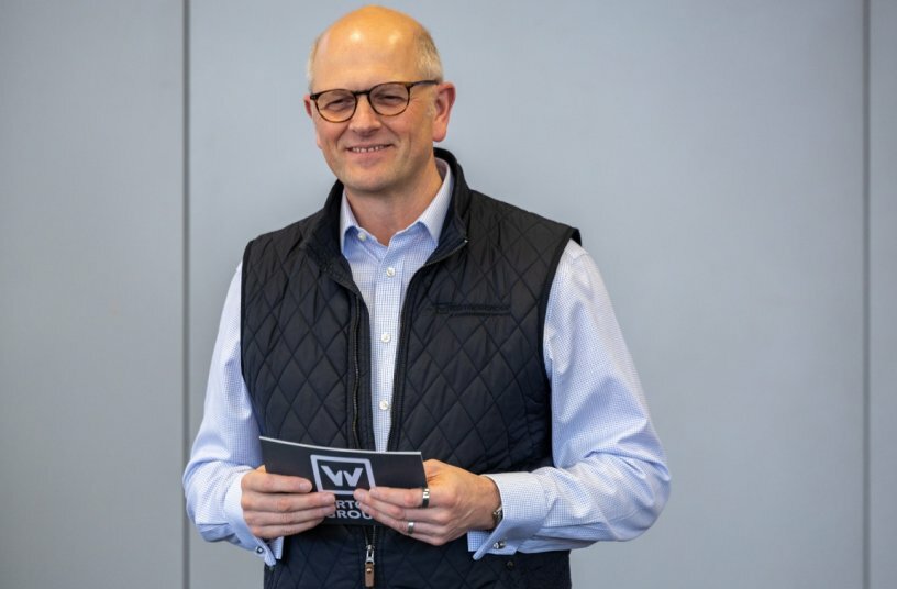 Paul Holmes, Managing Director of the Wirtgen Group subsidiary Wirtgen Ltd. in the UK.<br>IMAGE SOURCE: WIRTGEN GROUP