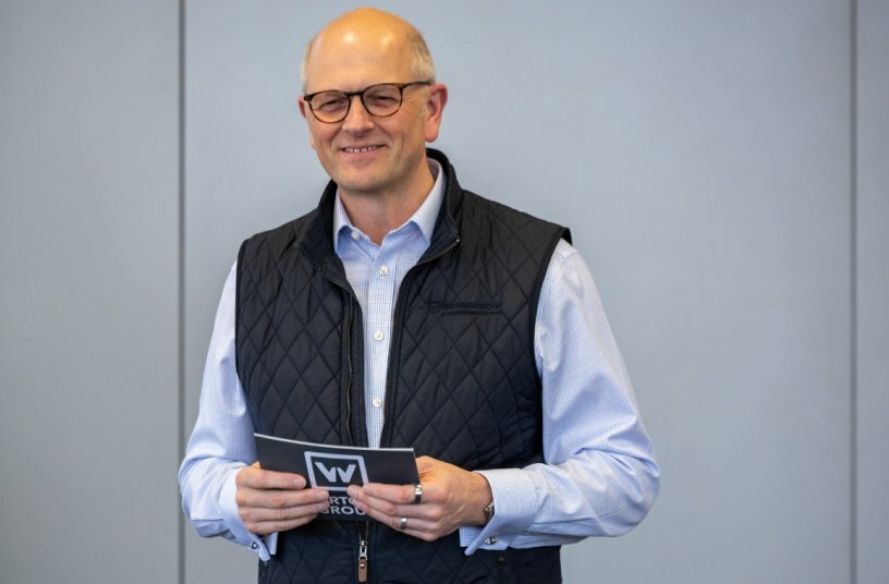 Paul Holmes, Geschäftsführer der Wirtgen Group Niederlassung Wirtgen Limited.<br>BILDQUELLE: WIRTGEN GROUP