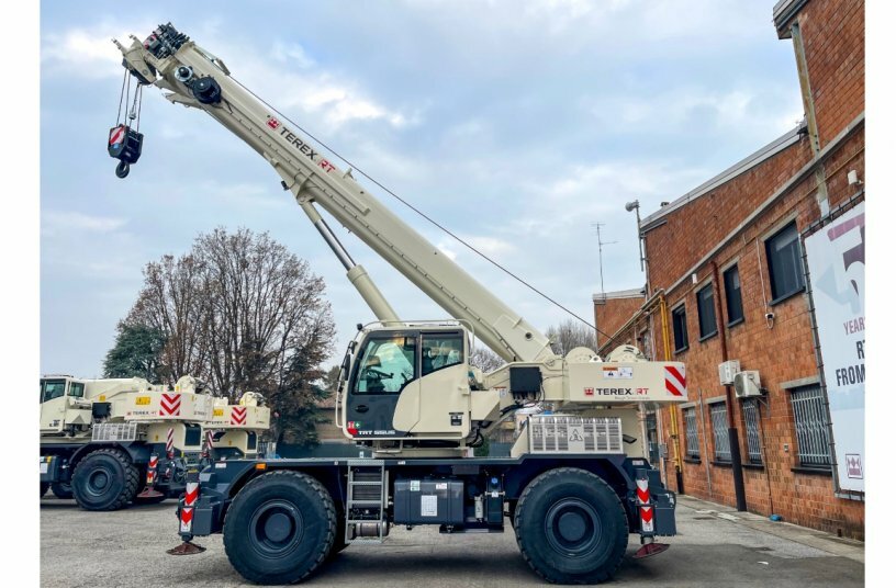 Raimondi’s Terex Rough Terrain set to present the TRT 55US at CONEXPO 2026<br>IMAGE SOURCE: Raimondi Cranes