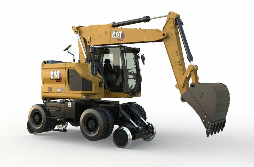 Caterpillar M323 rendering<br>IMAGE SOURCE: Caterpillar