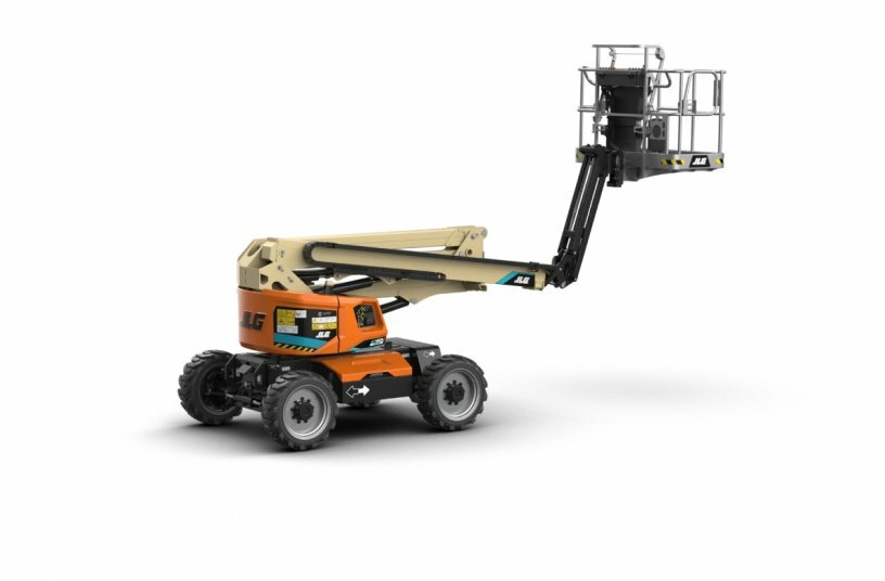 JLG EC450AJ Compact teleskopiert freigestellt<br>BILDQUELLE: JLG