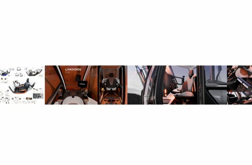 LANDCROS One lands prestigious Red Dot Design Award<br>IMAGE SOURCE: Hitachi Construction Machinery (Europe) NV (HCME)