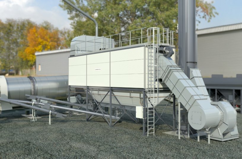At bauma 2025, Benninghoven once again presents a dust collection solution from in-house production.<br>IMAGE SOURCE: WIRTGEN GROUP