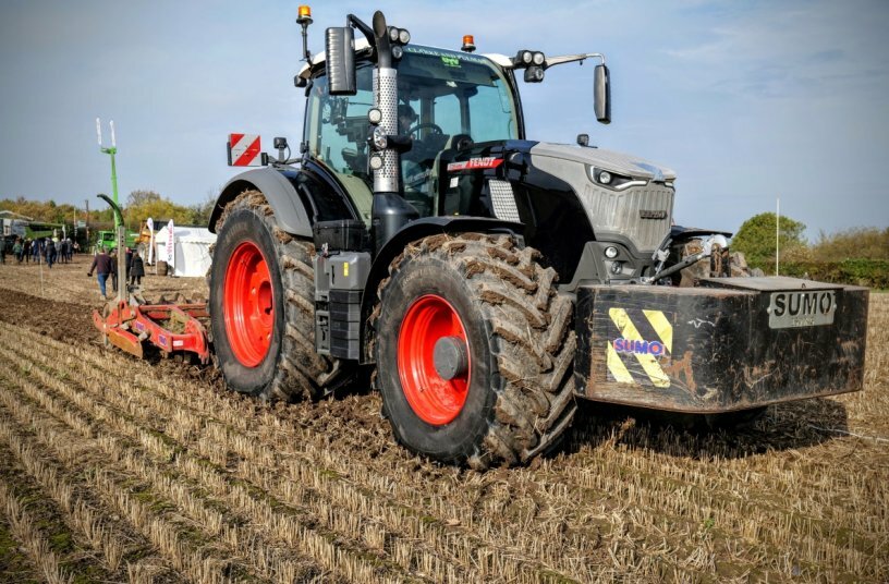 Tractor of Farm Influencer Olly Harrison<br>IMAGE SOURCE: Yokohama-ATG