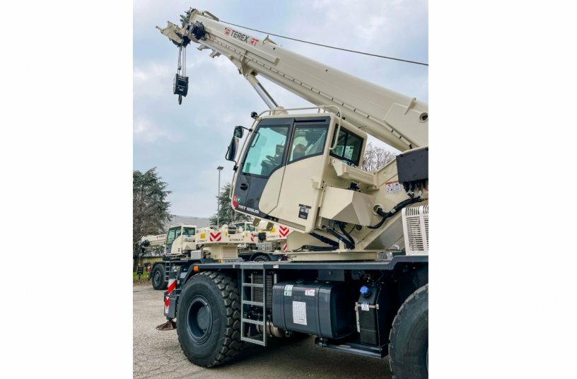 Raimondi’s Terex Rough Terrain set to present the TRT 55US at CONEXPO 2026<br>IMAGE SOURCE: Raimondi Cranes