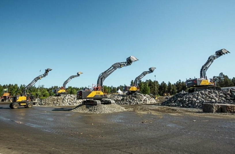 Volvo Days is a demonstration of Volvo CE’s leading product line-up.<br>IMAGE SOURCE: Volvo CE