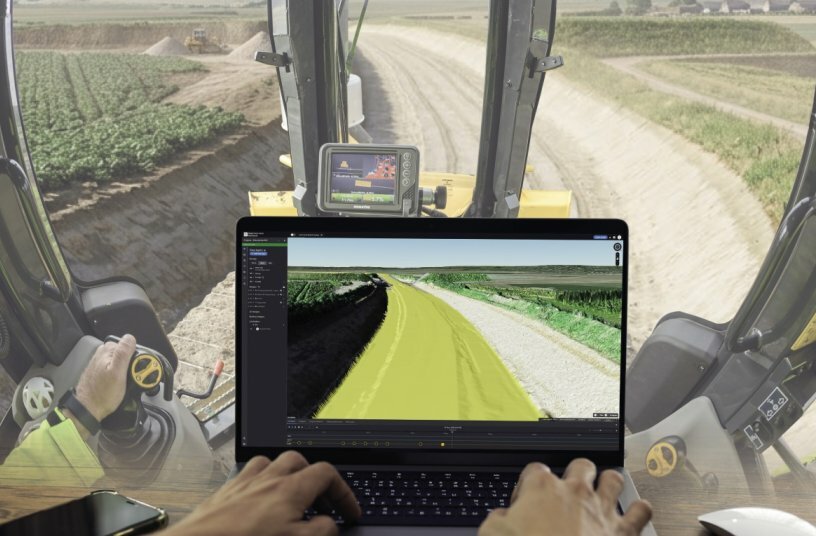 Komatsu Smart Construction<br>BILDQUELLE: KUHN Holding GmbH