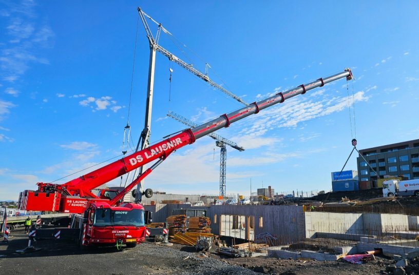 DS Lausnir adds two Grove All-Terrain cranes equipped for Icelandic ...