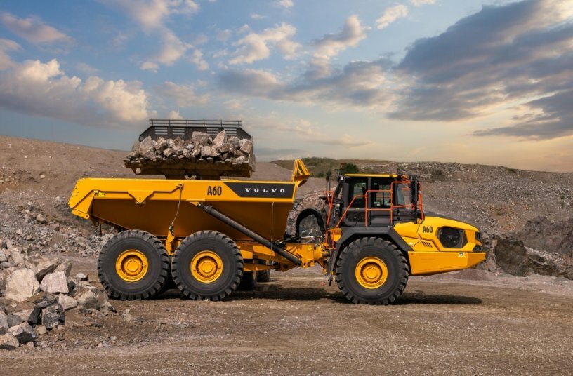 Volvo CE to Bring Next-Gen A60 Articulated Hauler to CONEXPO 2026 for World-Stage Debut<br>IMAGE SOURCE: Volvo Construction Equipment