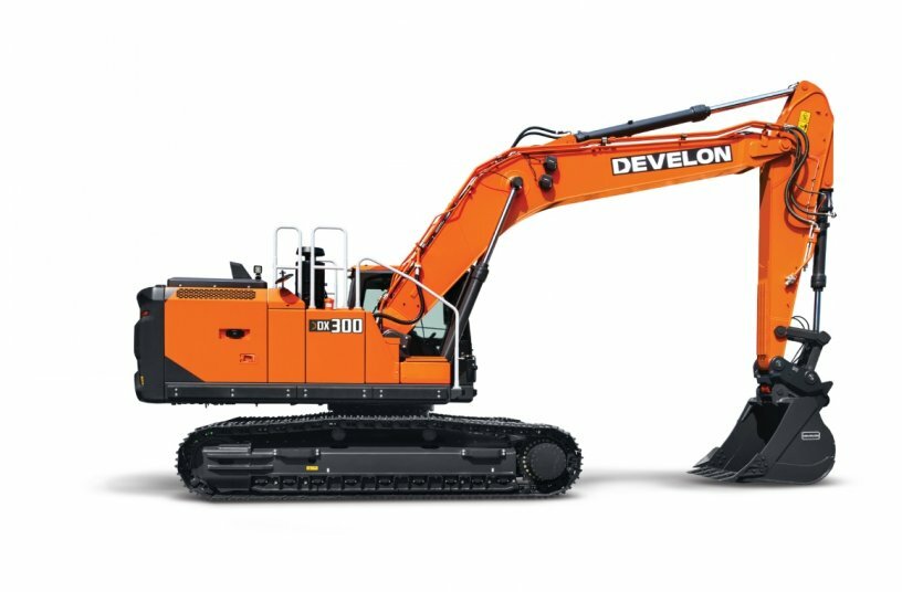 DEVELON DX300LC-9<br>IMAGE SOURCE: DEVELON