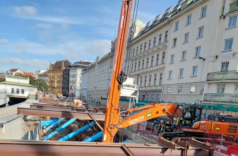 Hitachi ZX350LC-7 CTA is ideal for Austrian infrastructure project