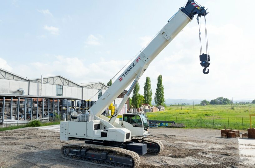 Raimondi to address market demand with the launch of its first telecrawler crane line engineered by Terex Rough Terrain Cranes<br>IMAGE SOURCE: Raimondi Cranes