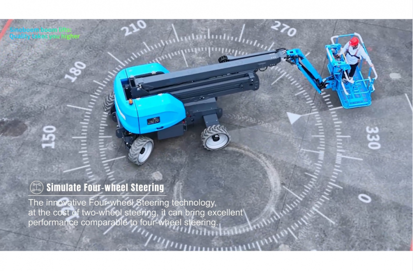 A new feature: “360° Tank Turn by Sinoboom<br>IMAGE SOURCE: Sinoboom