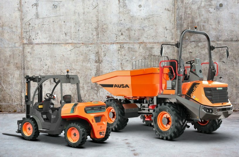 AUSA C151E und AUSA DR602AHG<br>BILDQUELLE: AUSA