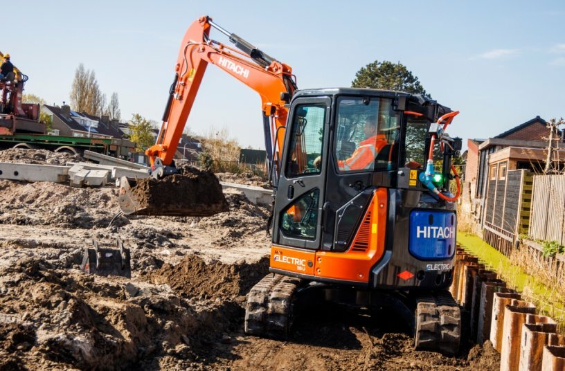 Hitachi ZX55U-6EB<br>IMAGE SOURCE: Hitachi Construction Machinery (Europe) NV (HCME)