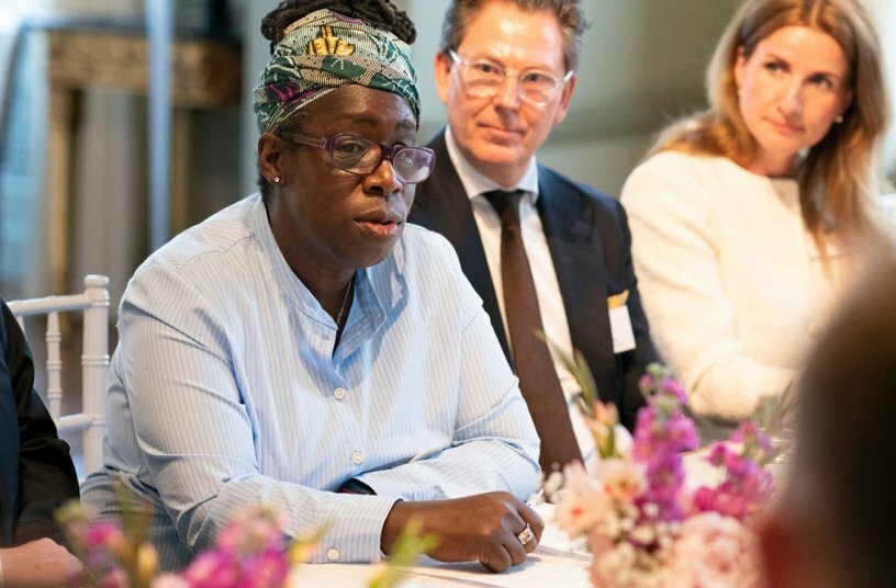 Rosamund Adoo-Kissi-Debrah CBE spoke of her work to make clean air a human right with Ella’s Law.<br>IMAGE SOURCE: Radski Photography