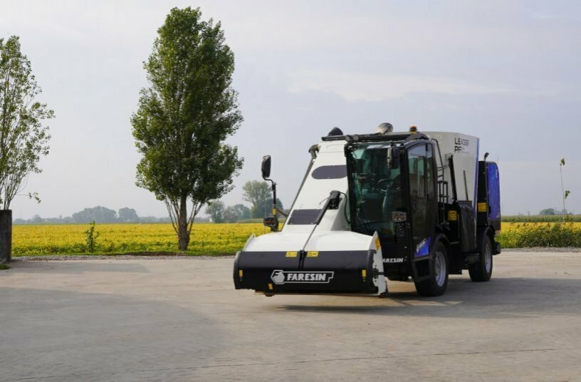 Faresin Industries erweitert die Serie der Leader PF vollelektrischen Futtermischwagen<br>BILDQUELLE: Faresin Industries