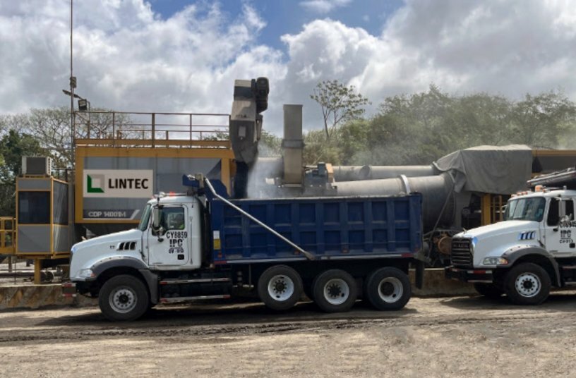 The Lintec CDP14001M complies with local emissions regulations using a baghouse filter that significantly reduces particulate emissions.<br>IMAGE SOURCE: SE10; Lintec & Linnhoff Holdings Pte Ltd