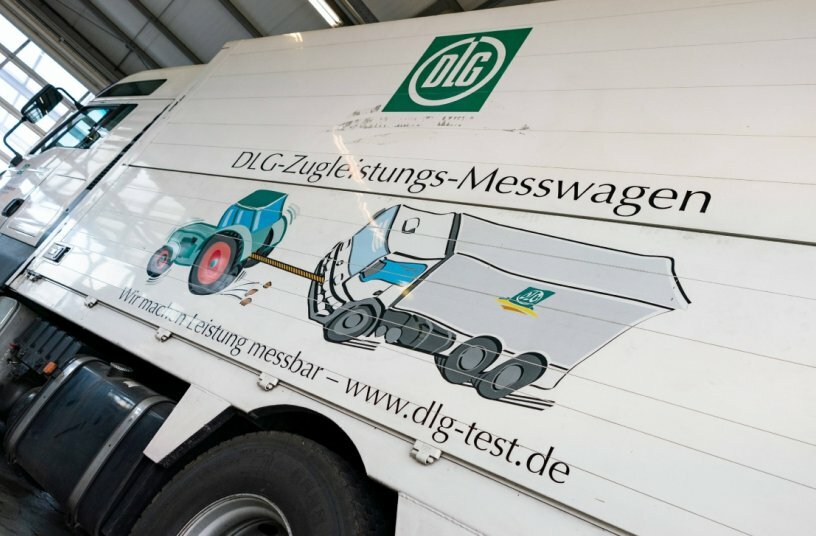 Zugleistungs Messwagen<br>BILDQUELLE: DLG e.V.