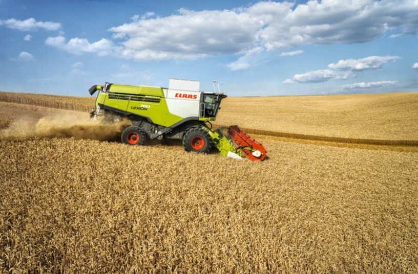 Claas Lexion 760<br>IMAGE SOURCE: Claas