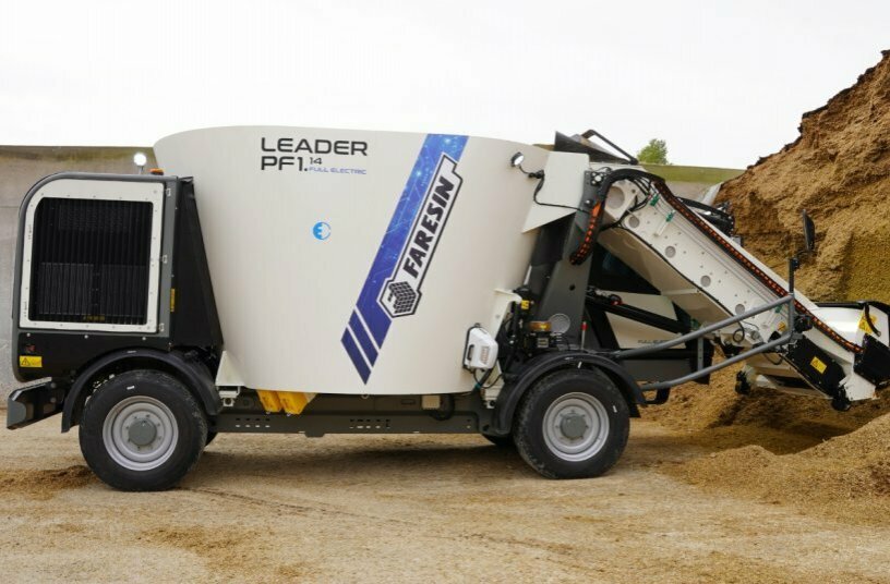 Faresin Industries erweitert die Serie der Leader PF vollelektrischen Futtermischwagen<br>BILDQUELLE: Faresin Industries