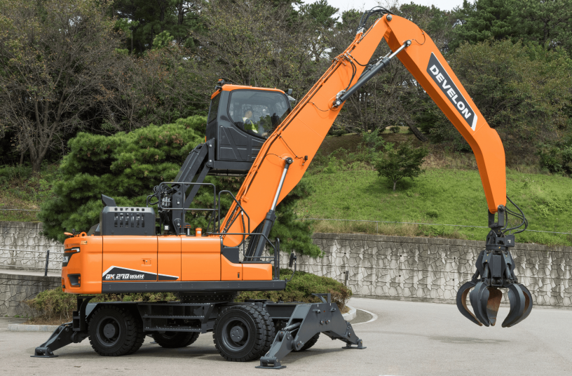 DEVELON DX270WMH-7 Material Handler<br>IMAGE SOURCE: DEVELON