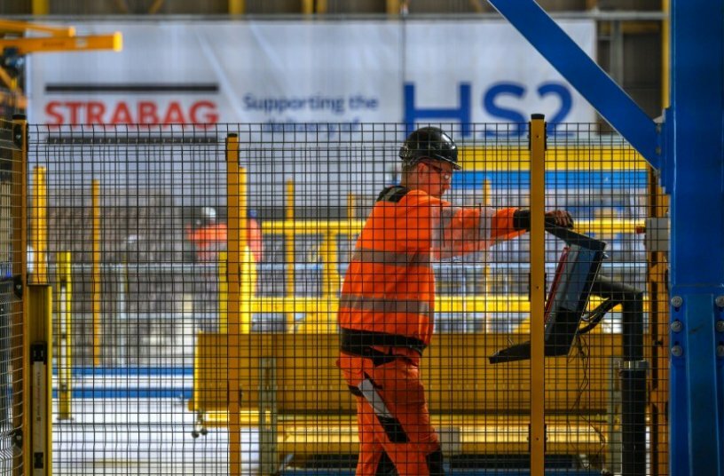 STRABAG factory in Hartlepool begins casting tunnel segments for HS2.<br>IMAGE SOURCE: HS2