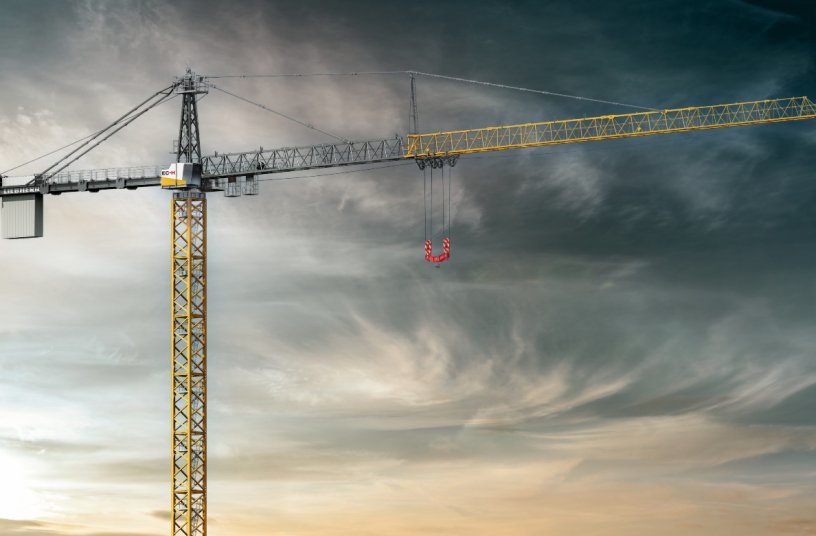 In the future, the new 1188 EC-H 40 Fibre will be the most powerful standard crane from Liebherr.<br>IMAGE SOURCE: Liebherr-Werk Biberach GmbH