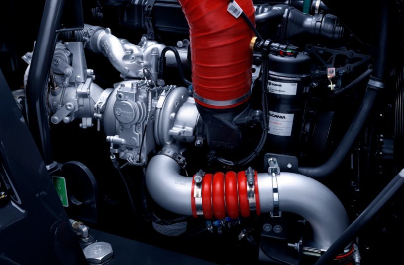 Hyundai HA45A - Scania Engine<br>IMAGE SOURCE: Hyundai Construction Equipment Europe