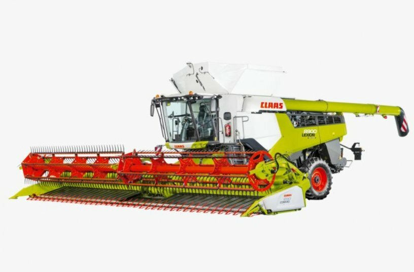 Claas Lexion 8900 TerraTrac<br>IMAGE SOURCE: Claas