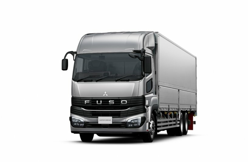 New FUSO Super Great heavy-duty truck Oct 2023 front-view<br>IMAGE SOURCE: Daimler Truck AG