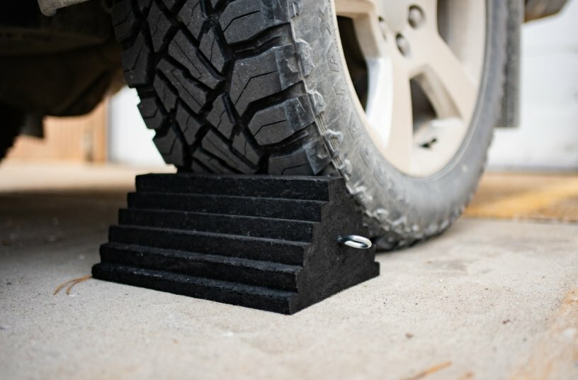 DICA Introduces Solid-Core, Lifetime-Guaranteed Wheel Chocks<br>IMAGE SOURCE: DICA