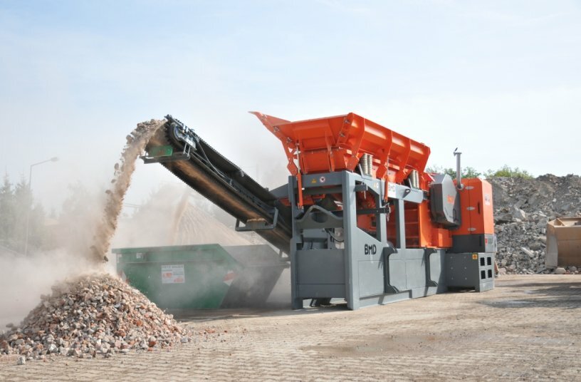 BMD Recycler relies on mobile crushing and screening plants for every construction site<br>IMAGE SOURCE: BMD Baumaschinendienst Heidelberg