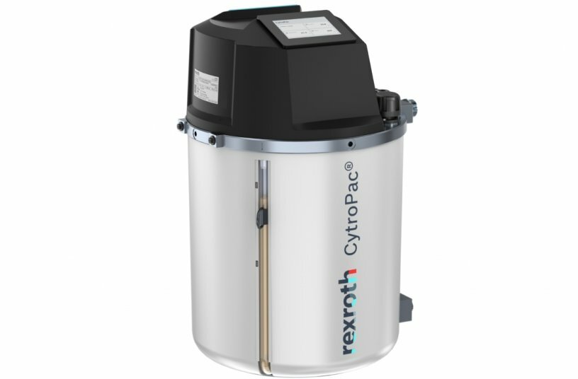 Die zweite Generation des intelligenten Kompaktaggregats CytroPac 2X setzt neue Maßstäbe bei Produktivität, Energieeffizienz und Bedienkomfort.<br>BILDQUELLE: Bosch Rexroth AG