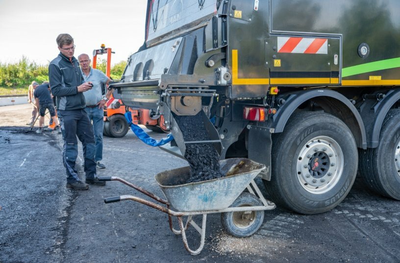 Fliegl Bau- und Kommunaltechnik – Wiesel Compact im Einsatz<br>BILDQUELLE: Fliegl Bau- & Kommunaltechnik GmbH