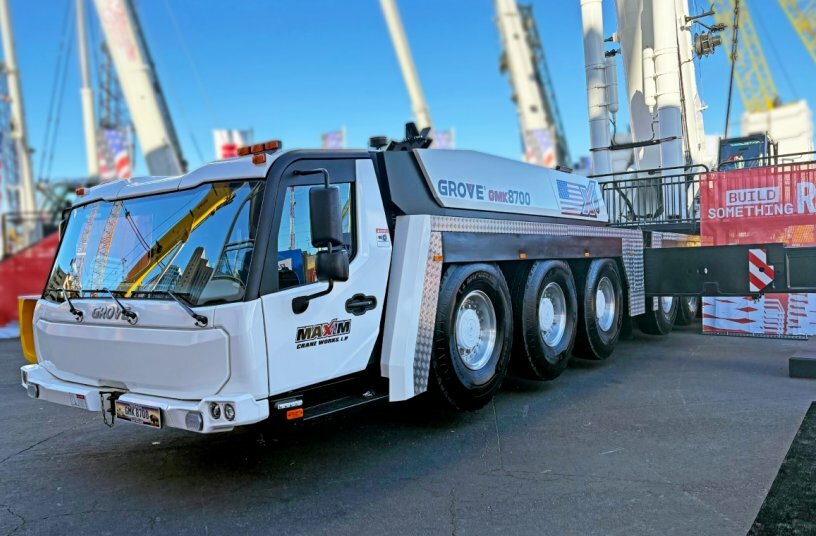 Grove unveils new range-topping all-terrain crane at CONEXPO 2026<br>IMAGE SOURCE: Manitowoc