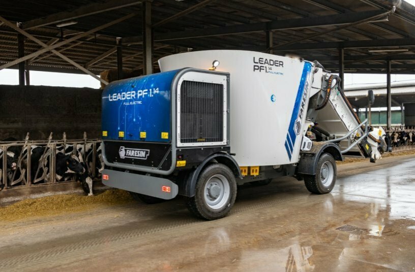 Faresin Industries erweitert die Serie der Leader PF vollelektrischen Futtermischwagen<br>BILDQUELLE: Faresin Industries