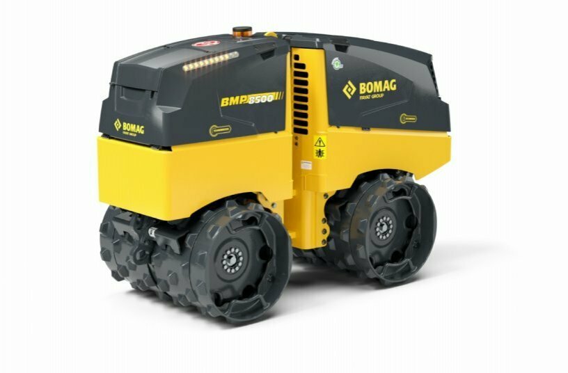 The new generation of Bomag's BMP 8500 multi-purpose compactor with stable radio remote control is specifically designed for demanding tasks in confined conditions, such as trench and pipeline construction.<br>IMAGE SOURCE: Bomag